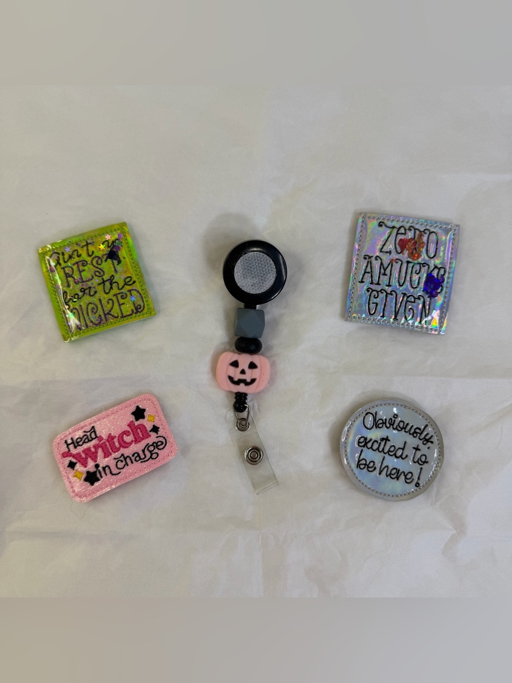 Halloween Badge Reel Bundle